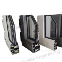 Système d'isolation acoustique fenêtre en aluminium avec bandes de polyamide