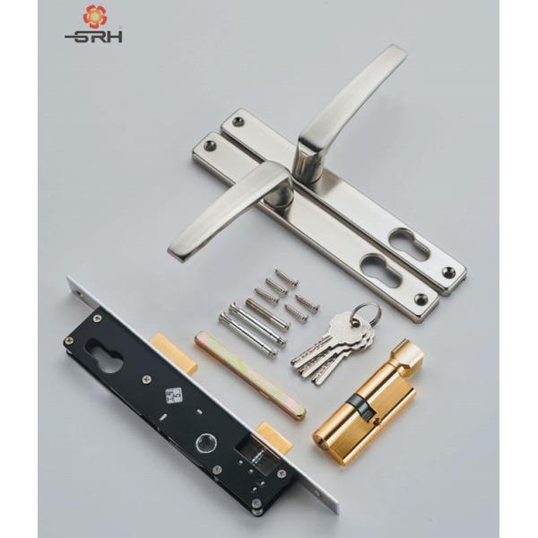 Ручка Mortice замка оборудования Lockset рычага Mortise алюминиевого сплава запирает тело