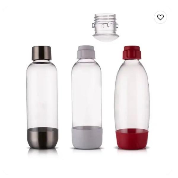Alta pressão de PEN Plastic Soda Maker Bottle 500ml 1000ml do ANIMAL DE ESTIMAÇÃO resistente