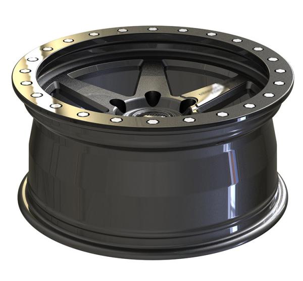 21cm Monoblock 1 parte forjou bordas da liga do carro desportivo do fechamento do grânulo do metal de arma das rodas