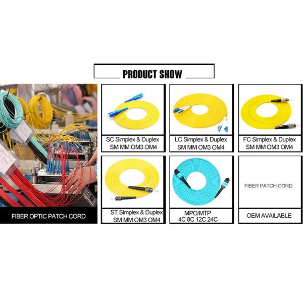 5.5MM 6core Military Armored Tactical Fiber Tactical Cable G652D