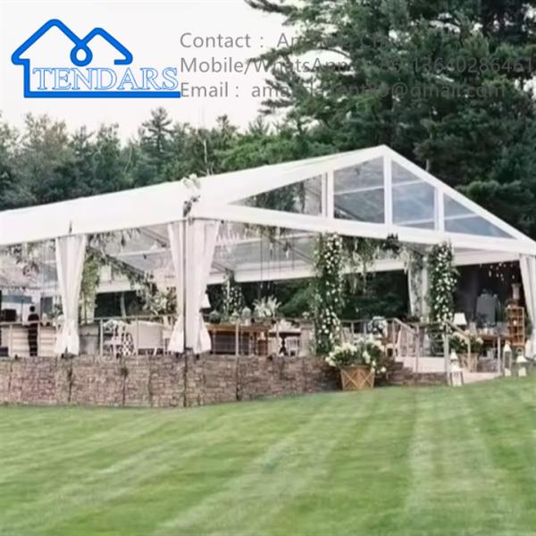 Customized Big Aluminum Frame Transparent Marquee Event Tents For Outdoor Wedding Event Party Wedding Marquee Tent
