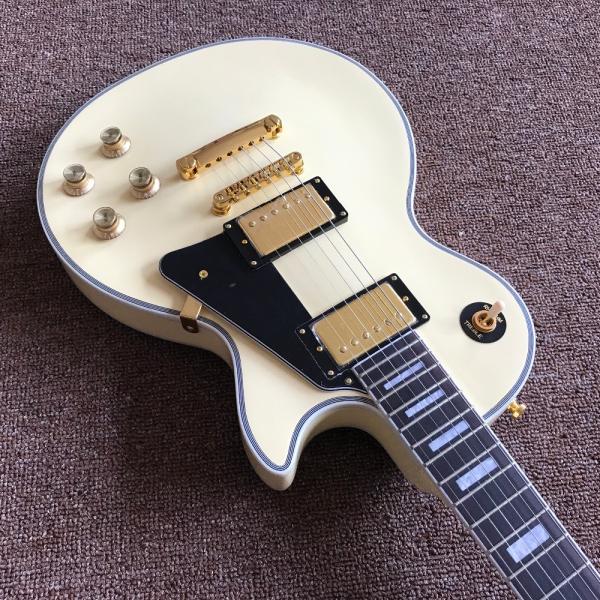 Guitar recording video appreciation custom mahogany black or cream lp custom electric guitar gold hardware