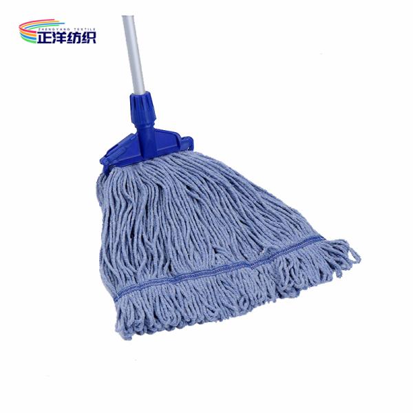 Wet Cotton Cleaning Mop Industrial Heavy Duty Commercial Cotton Mop Head Refill