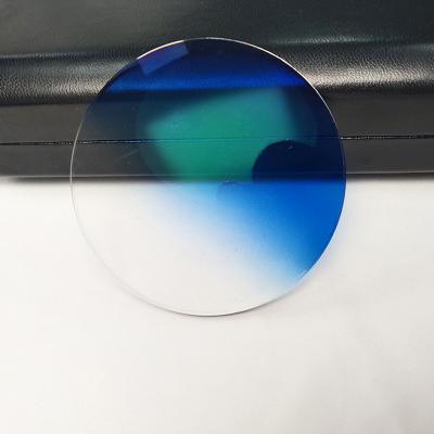 1.60 MR-8 Gradient Blue Tinted Sunglass Lenses with AR Coating