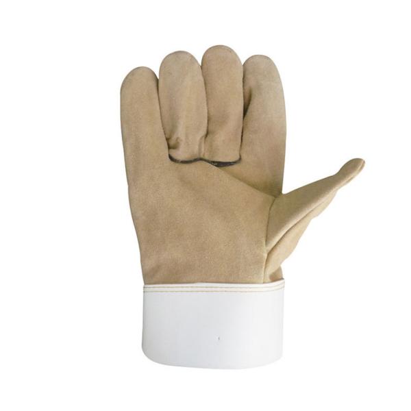 2 перчатки страхования электрической сварки перчаток Полу-кожи перчаток сварщика замши слоя трудовых