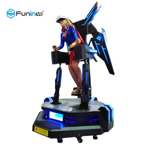 Simulateur attrayant de la réalité virtuelle 9D, 360 degrés de 9D de vol de simulateur d'Eagle
