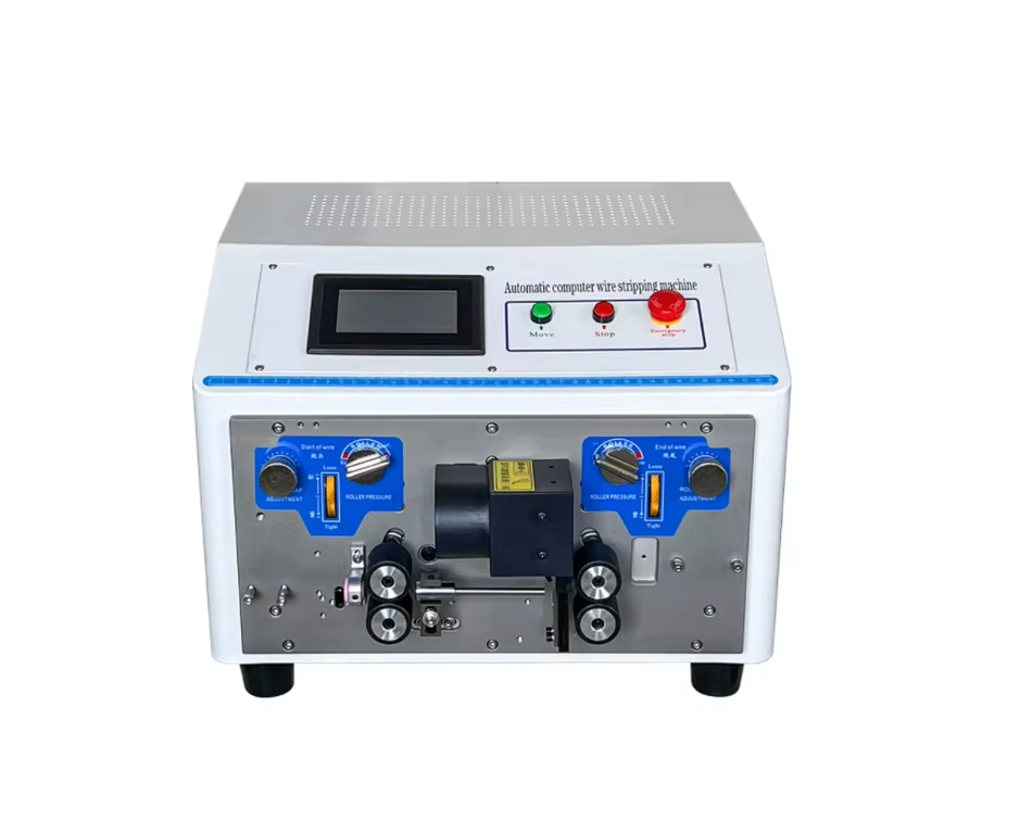 High Speed Wire Harness Round Sheath Cable Inner and Outer Stripping Machinery Outer Jacket and Inner Core Cable Strip Machine