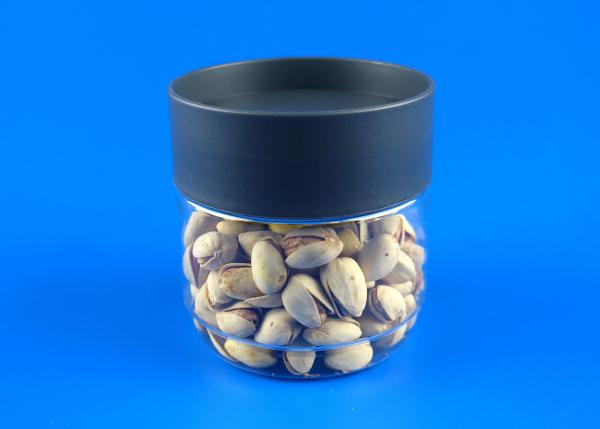 438Ml Empty Plastic Cans Cylinder Shape 96 * 84MM Outside 40℃ Resistance