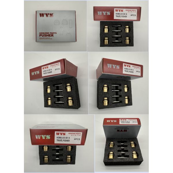 WYS KOBELCO SK-8 Pilot Valve Travel Pusher 4PCS Genuine Parts Excavator Repair Accessories