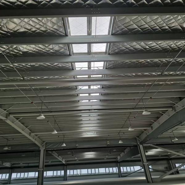 Prefab Steel Structure Factory Workshop Q235 Q355 High Durability
