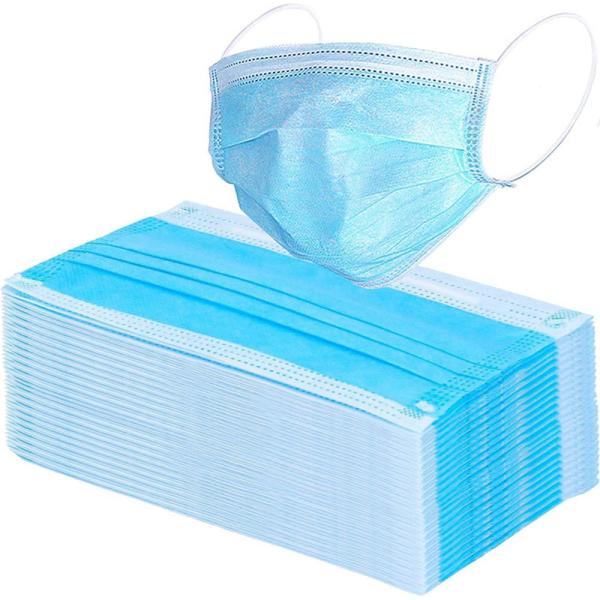 17.5*9.5cm Compact 3 Ply Surgical Mask , Disposable Pollution Mask For Personal Safety