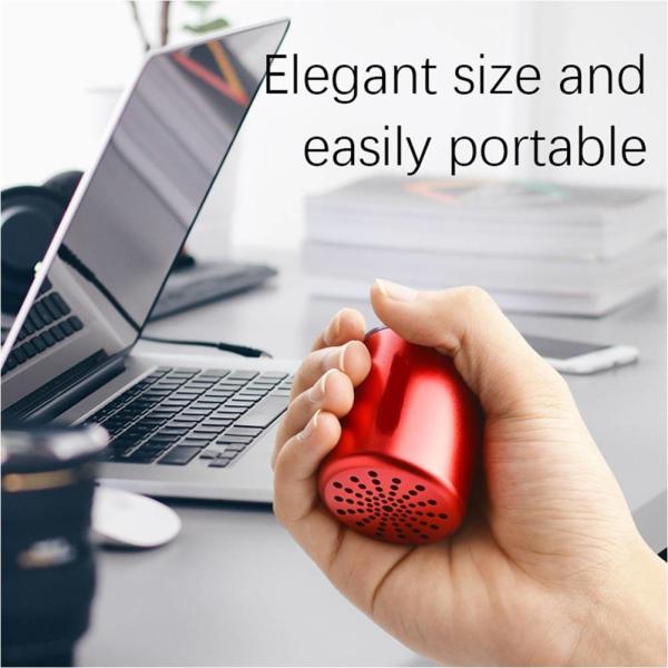 Producentre PDCMK10 Wireless Mini BT 4.2 Speaker With Microphone Phone Calling HD Super Bass Subwoofer Mini LoudSpeaker
