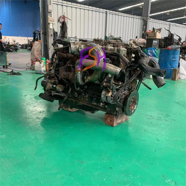 6-cylinder Turbocharged 6D24T Used Diesel Engine Assembly  for Mitsubi Shi for Tractor Truck Mixer Truck