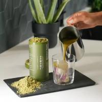 Fabrique d'étain de café Matcha Logo personnalisé Imprimer Petit bocal Combinaison Contenant de thé Ronde Boîte métallique cylindrique Boîtes de café Boîtes de thé Emballage