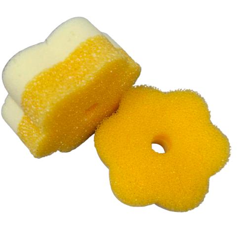 High-Density 47D Flex Texture Sponge with Pumpkin Shape and 500%-750% Water Absorption for Superior Filtration