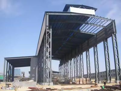 High Fire Resistance Steel Structure Warehouse Prefabricated for Earthquake Load
