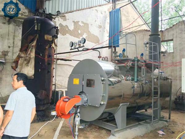 O PLC controla a caldeira diesel do tubo do vapor do gás de combustível para a indústria de bebidas do alimento