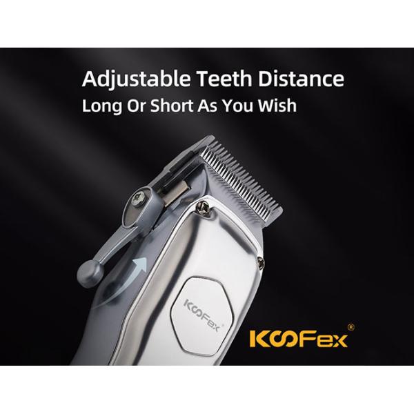 Automatic Rechargeable Electric Hair Trimmer , FCC 5W Mens Electric Hair Shavers