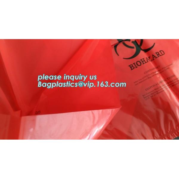 PE asbestos waste bags, Disposal Plastic Bag for Construction Waste, rubbish bag for asbestos fibers, bagplastics, bagea