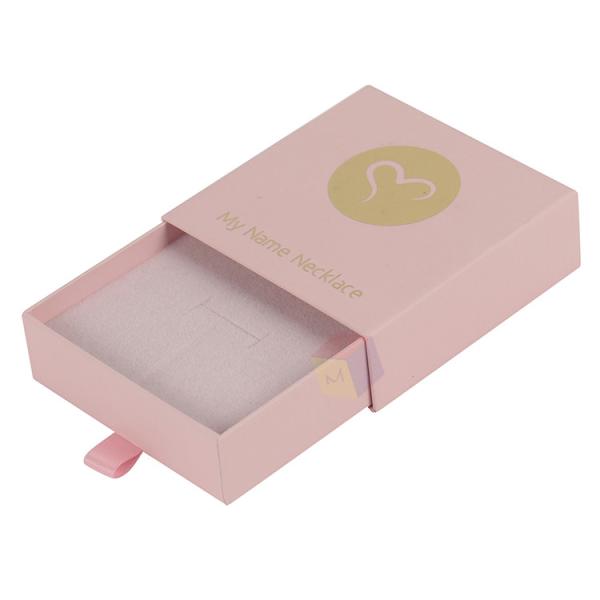 Recyclable Jewelry Packaging Box Earrings And Necklaces Cardboard Jewelry Gift Boxes