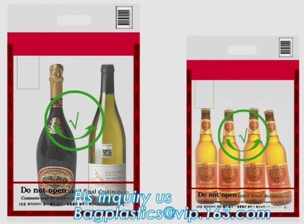 ICAO Duty Free Packaging, STEBs Bags, Custom Airport Store, Retail Shop Security Bags, Tamper Evident Proof