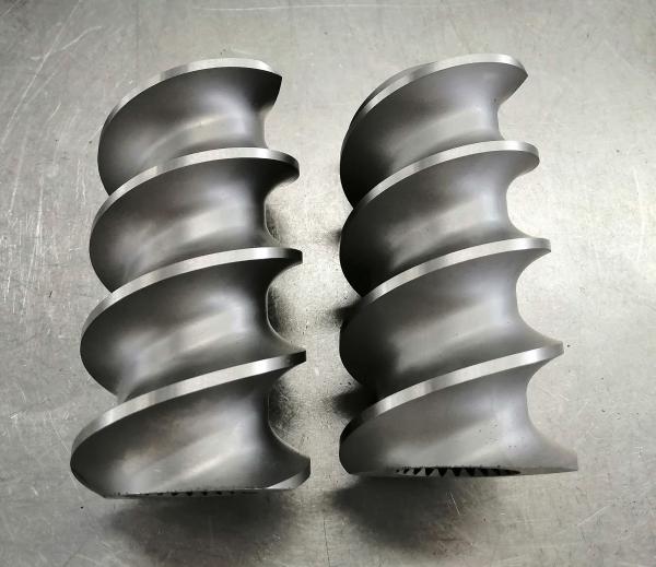 TEX90 Quality Double Flighted Long Pitch Twin Screw Extruder Parts