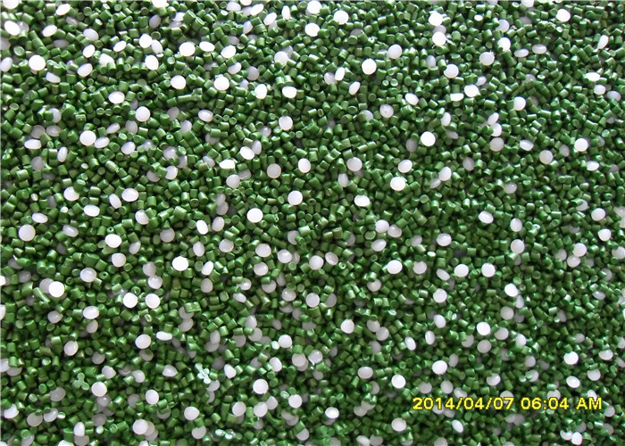 Eco Friendly Soccer Artificial Grass , high burning resistance fake lawn with S shape