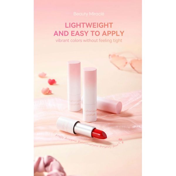 OEM ODM Hydrating Cream Lipstick Waterproof Long Lasting Makeup Cute Long Lasting Nude Red Waterproof Moisturizing Lipstick