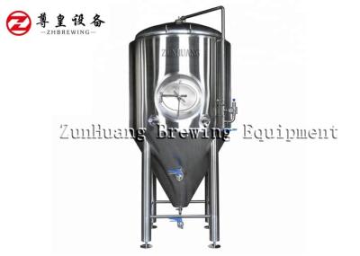 fermentador cônico de aço inoxidável da cerveja do fermentador de 500L 1000L para o processamento da fermentação da cerveja