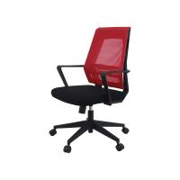 Alise a base de nylon vermelha do elevador de gás do ANSI Mesh Office Chair Class 4 da cadeira traseira por conseguinte alta
