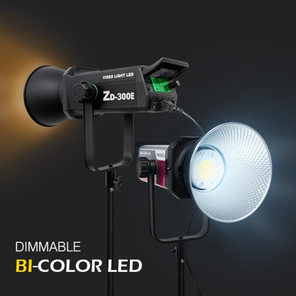 220 В фильмовое освещение Оборудование Cob Видео Свет 300 Вт светодиодное фото освещение с 280 см стоянкой для штатива