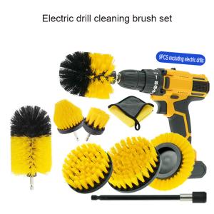PP Bristle Material Electric Drill Cleaning Brush 9pcs