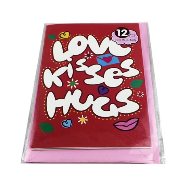 Creative Paper Craft Musical Greeting Cards Voice Recording Blessing Holiday Gift