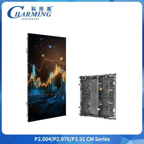 Panneau mural vidéo LED P3 affichage de location 4x3m alliage d'aluminium IP65