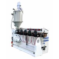 45kw Controle de PLC HYSJ60/38 Extrusora de parafuso único para tubos de água de pressão HDPE PPR
