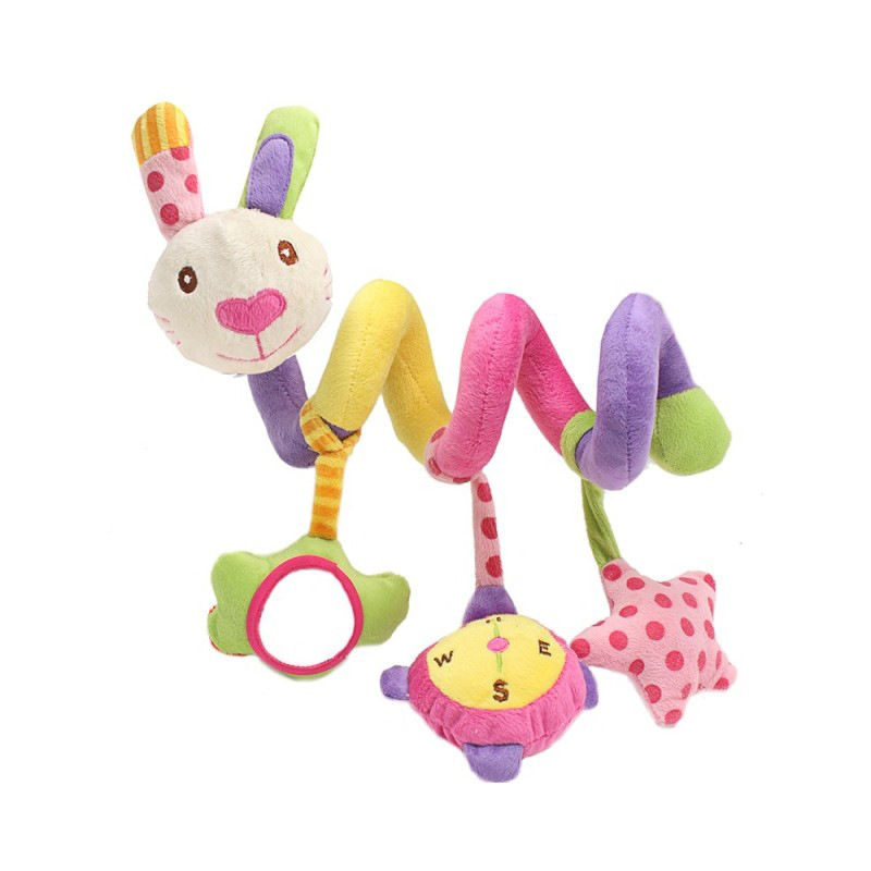 игрушка Pram 35x18cm автокресло спиральные, куколка CE и прогулочная коляска