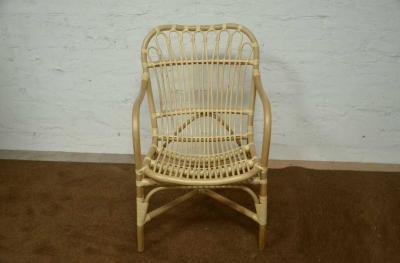 Luxury Cane Modern Chair Wooden Wicker Rattan Bar Chairs Outdoor Garden Sofa Chair