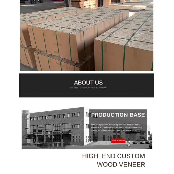 PVC квадрата покрыл панели стены волокна панели пульсации воды бамбуковые