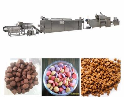 Máquina automática da extrusora dos alimentos para animais de estimação, máquina de aço inoxidável da extrusão do alimento para cães