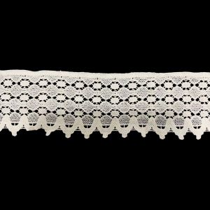 HIGH-QUALITY COTTON WATER-SOLUBLE CUSTOM EMBROIDERY LACE FOR WEDDING AND PARTY DRESSES
