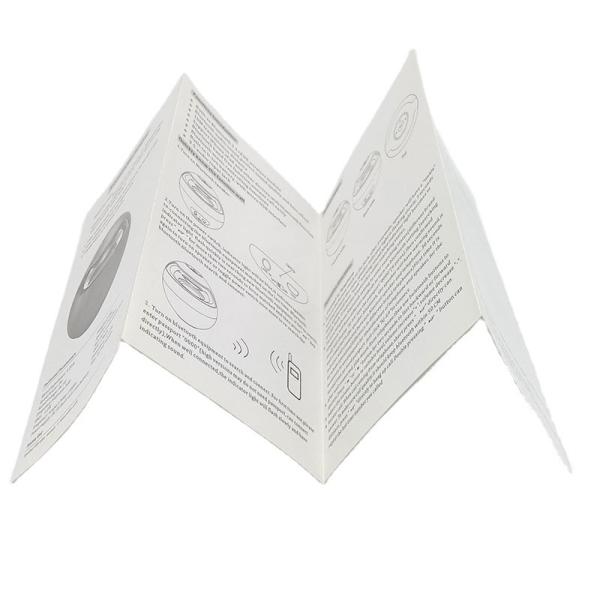 Custom Instruction Manuals Various Languages Folding Paper Instructions Leaflet Die Cut Brochure