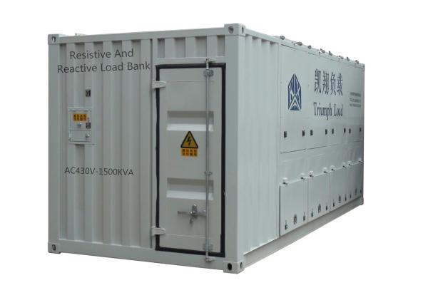 Apparent Power Portable Resistive Load Bank Outdoor For Electricity Load Testing