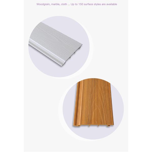 ISO9001 120x10mm Marble Interior Wall Paneling No Painting Inside CWB120