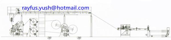 Hydraulic Shaftless Mill Roll Stand, Two Kraft Paper Reel, Hydraulic Lift-down