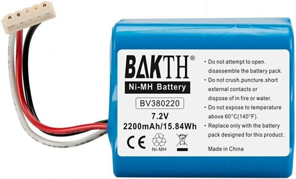 BAKTH 7.2V 2200mAh Nickel Metal Hydride Car Battery Nickel Metal Hydride Battery Cells