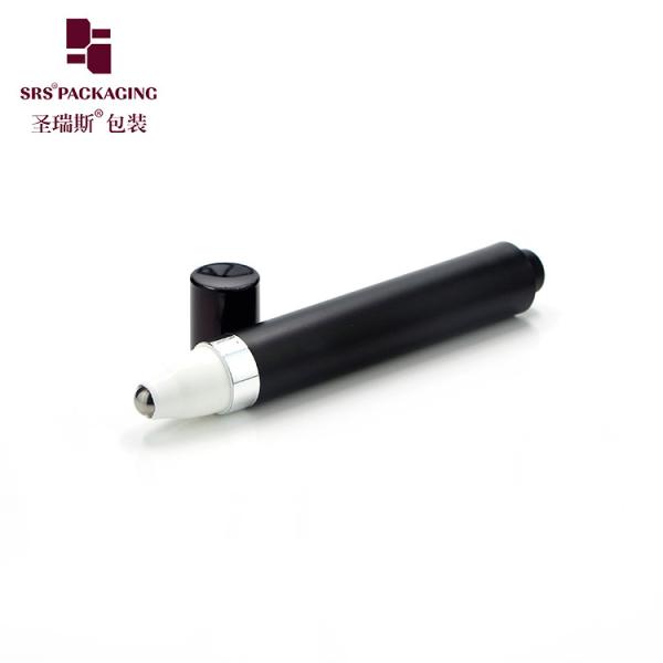 AY-15ML Black Eye Serum Airless Pump Roll On Bottle For Men