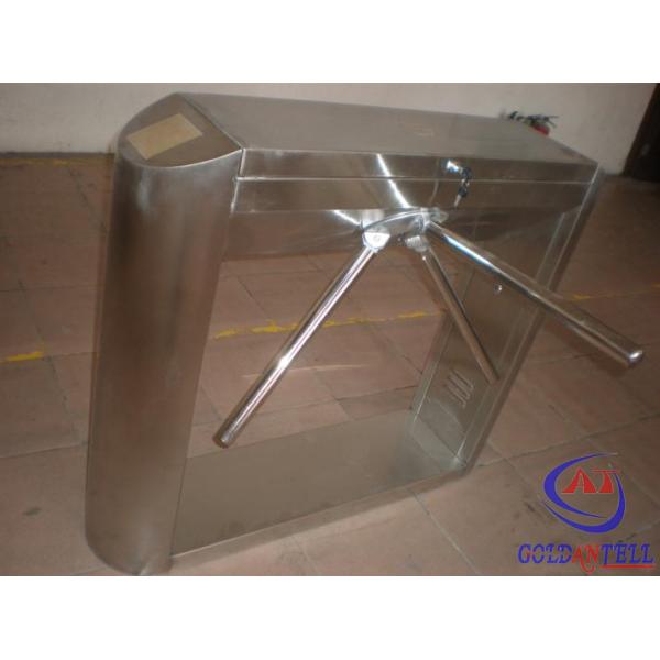 304 Stainless Steel Tripod Turnstile Gate Hydraulic Shock Absorbers Intelligent