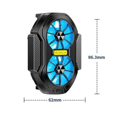 High-Speed Operation Cell Phone Cooler Quiet Turbine Fans And Noise-Reduction Design