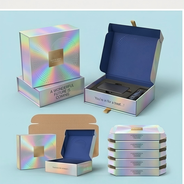 Custom Gradient Cosmetic Gift Box Set Wholesale Manufacturer